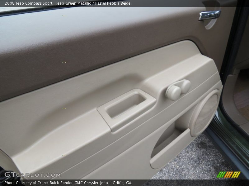 Jeep Green Metallic / Pastel Pebble Beige 2008 Jeep Compass Sport