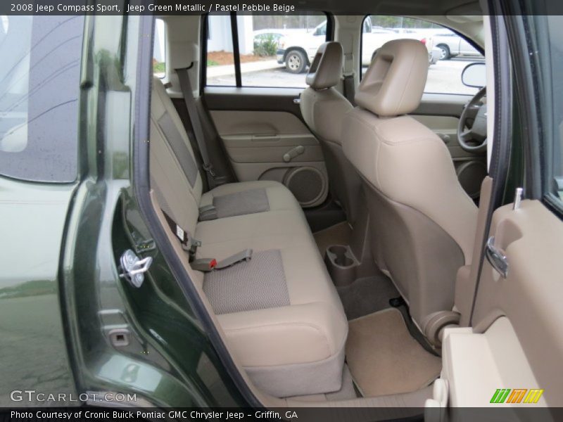 Jeep Green Metallic / Pastel Pebble Beige 2008 Jeep Compass Sport