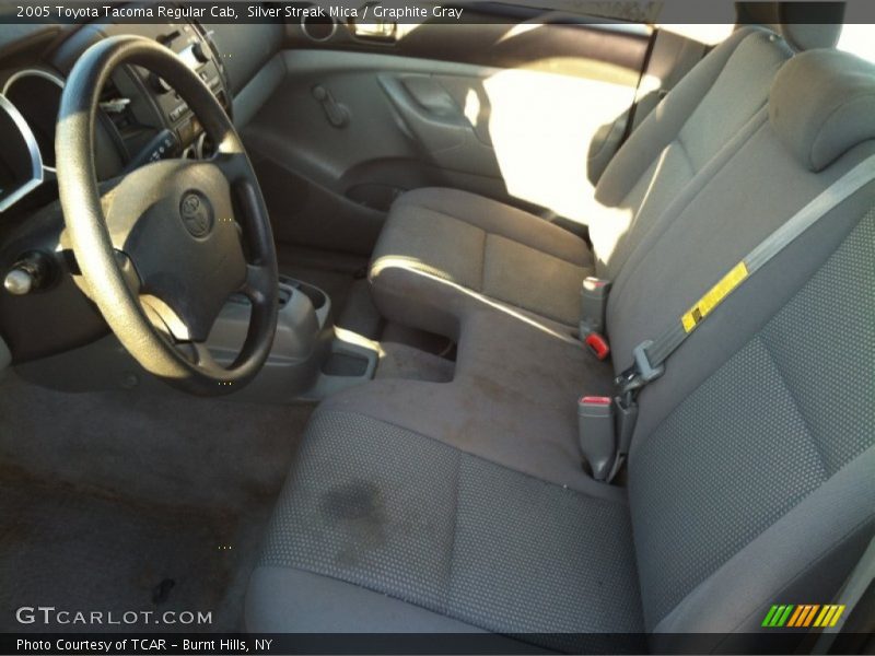 Silver Streak Mica / Graphite Gray 2005 Toyota Tacoma Regular Cab