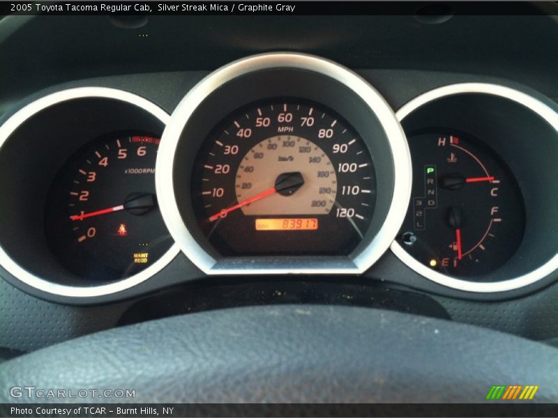 Silver Streak Mica / Graphite Gray 2005 Toyota Tacoma Regular Cab