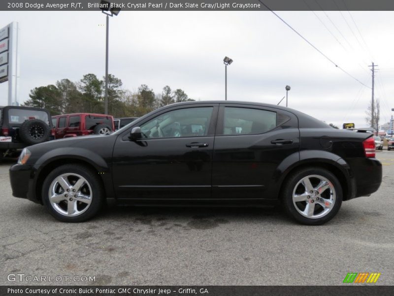  2008 Avenger R/T Brilliant Black Crystal Pearl