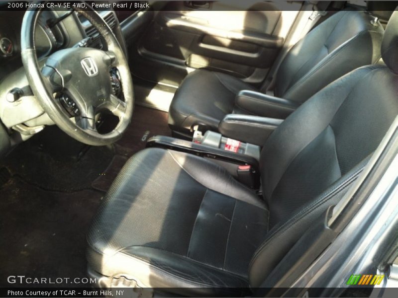 Pewter Pearl / Black 2006 Honda CR-V SE 4WD