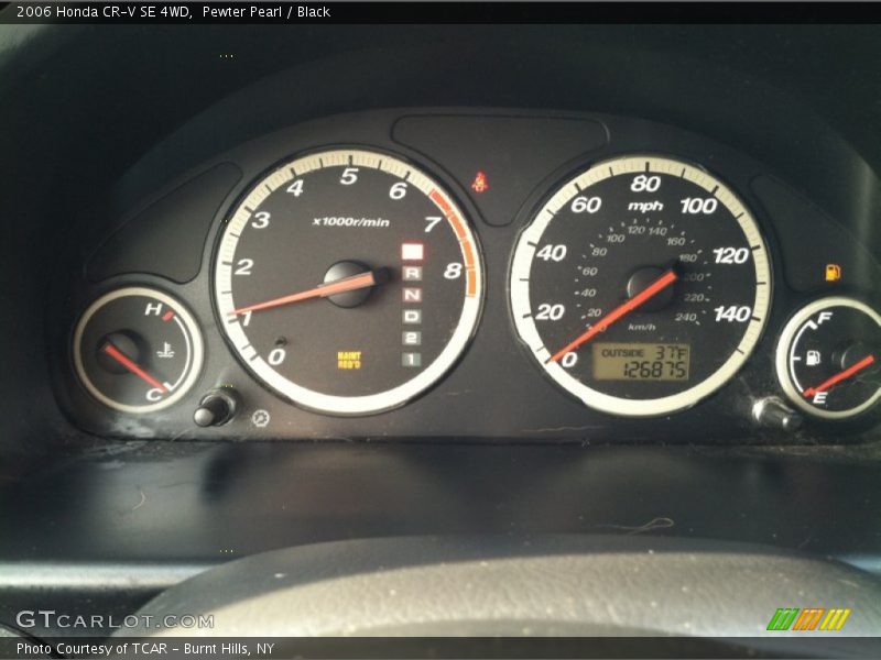 Pewter Pearl / Black 2006 Honda CR-V SE 4WD