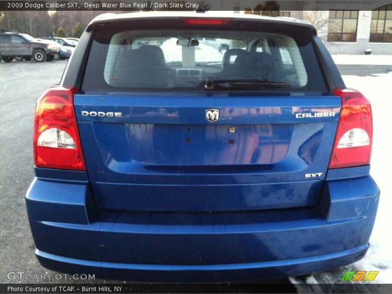 Deep Water Blue Pearl / Dark Slate Gray 2009 Dodge Caliber SXT