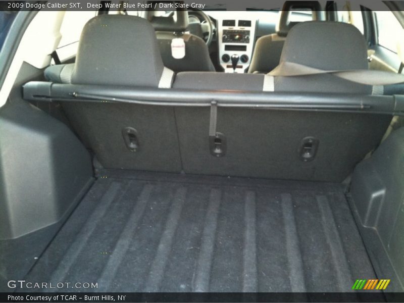 Deep Water Blue Pearl / Dark Slate Gray 2009 Dodge Caliber SXT