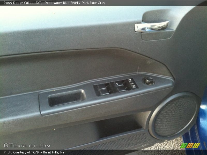 Deep Water Blue Pearl / Dark Slate Gray 2009 Dodge Caliber SXT