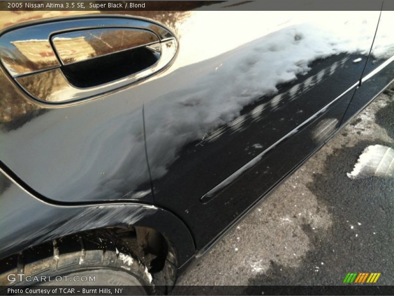 Super Black / Blond 2005 Nissan Altima 3.5 SE