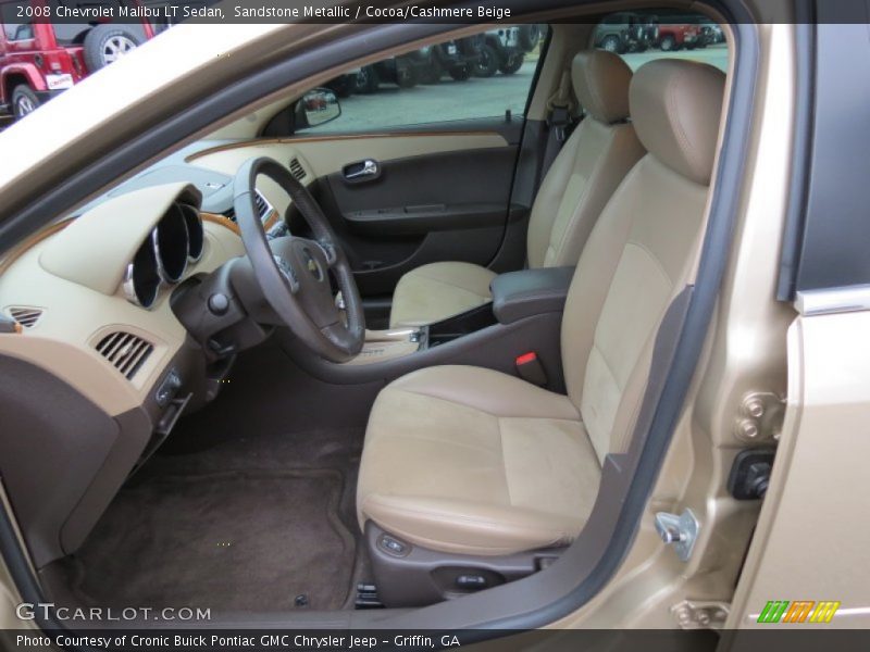 2008 Malibu LT Sedan Cocoa/Cashmere Beige Interior