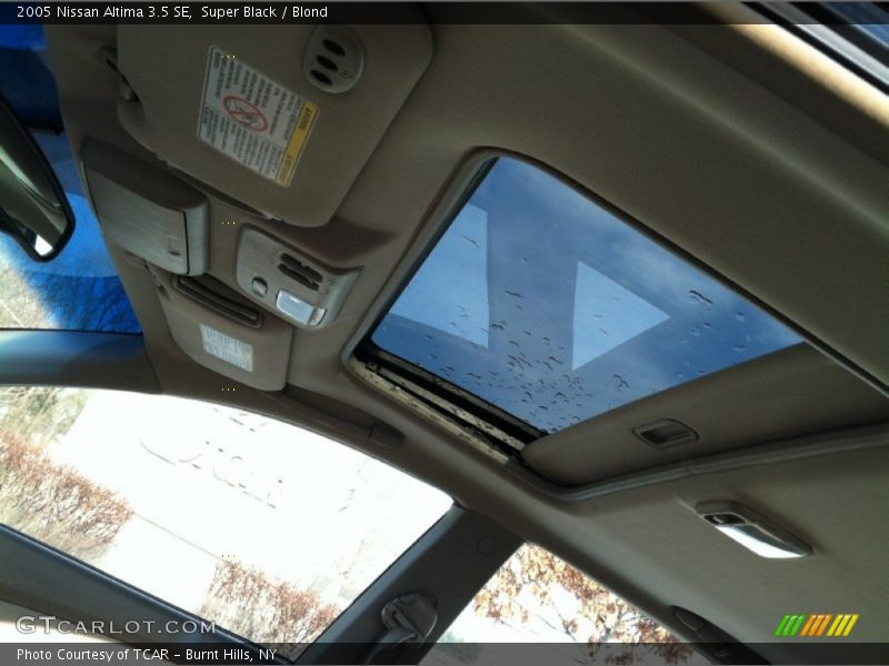 Super Black / Blond 2005 Nissan Altima 3.5 SE