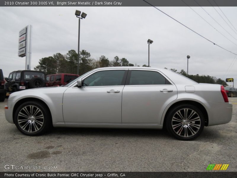Bright Silver Metallic / Dark Slate Gray 2010 Chrysler 300 300S V6