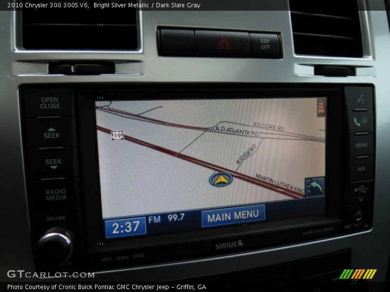 Bright Silver Metallic / Dark Slate Gray 2010 Chrysler 300 300S V6