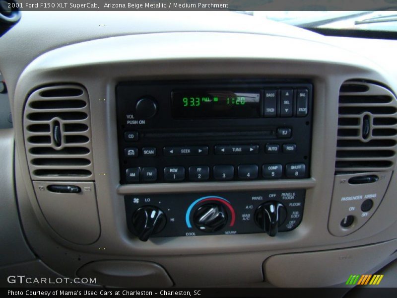Arizona Beige Metallic / Medium Parchment 2001 Ford F150 XLT SuperCab