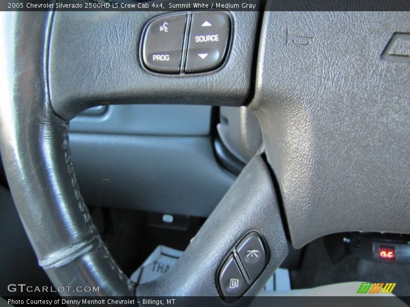 Summit White / Medium Gray 2005 Chevrolet Silverado 2500HD LS Crew Cab 4x4