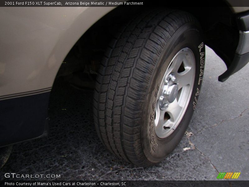 Arizona Beige Metallic / Medium Parchment 2001 Ford F150 XLT SuperCab