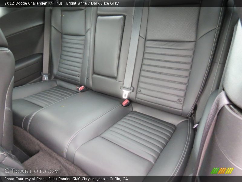 Bright White / Dark Slate Gray 2012 Dodge Challenger R/T Plus