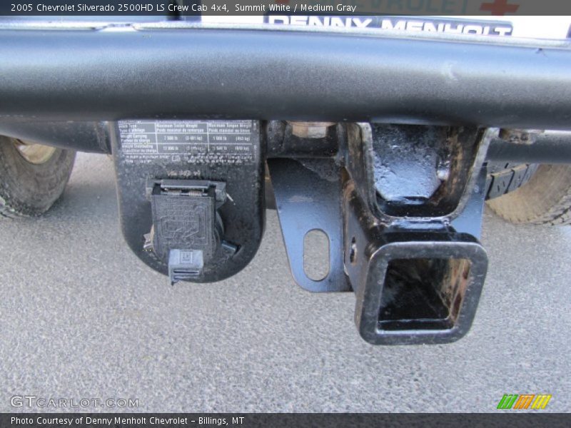 Summit White / Medium Gray 2005 Chevrolet Silverado 2500HD LS Crew Cab 4x4