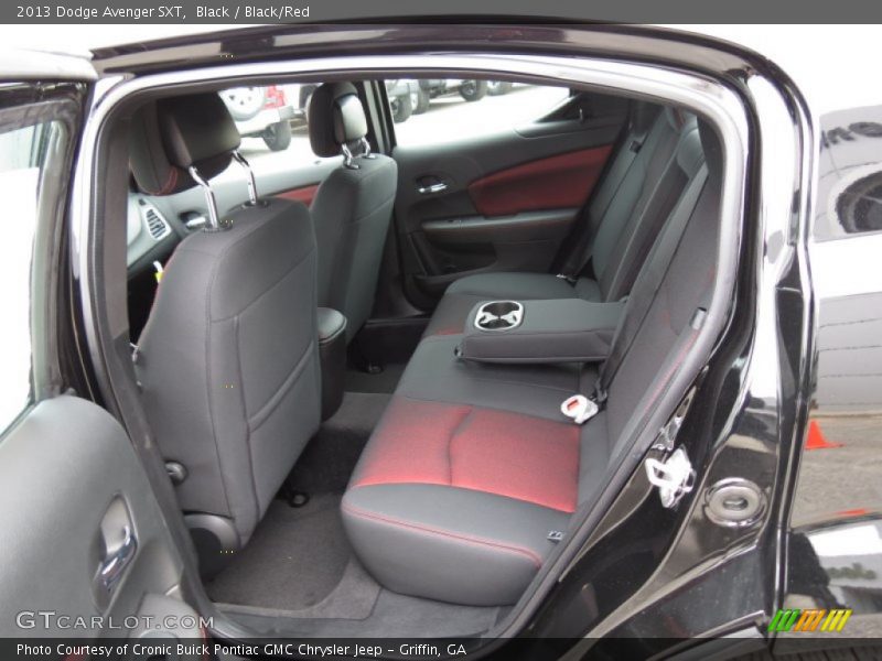 Rear Seat of 2013 Avenger SXT