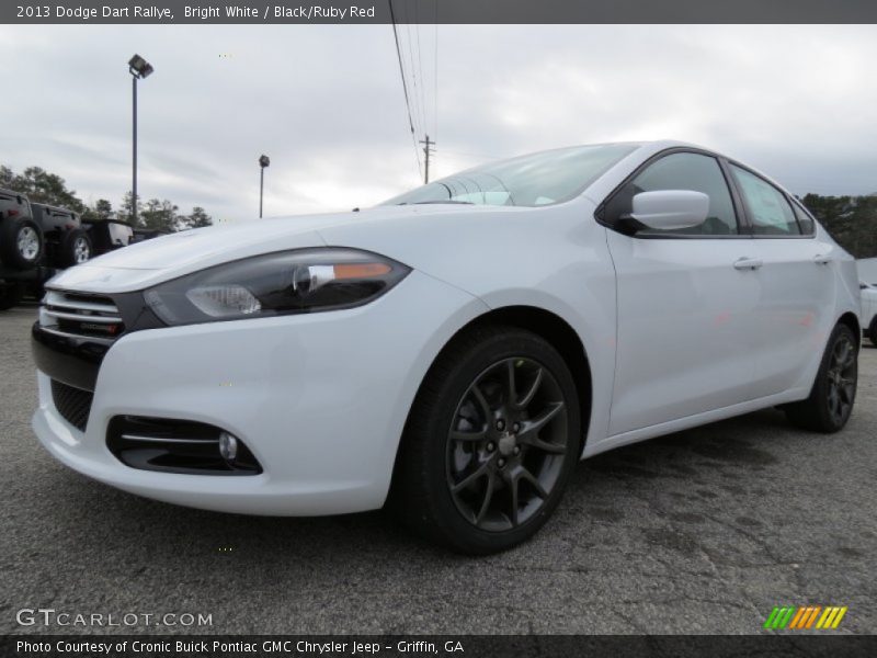 Front 3/4 View of 2013 Dart Rallye