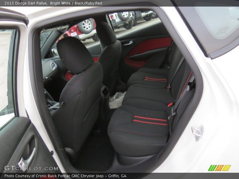 Rear Seat of 2013 Dart Rallye