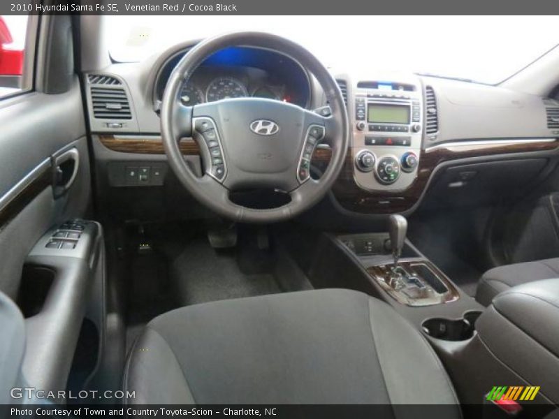 Dashboard of 2010 Santa Fe SE