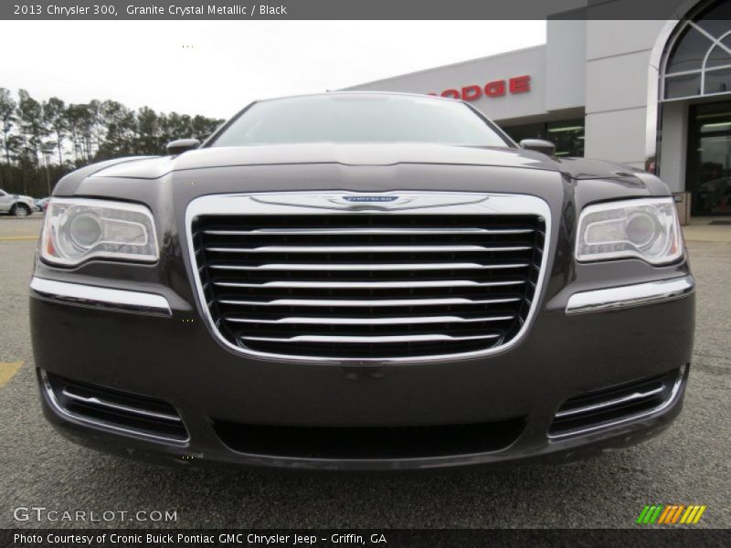 Granite Crystal Metallic / Black 2013 Chrysler 300
