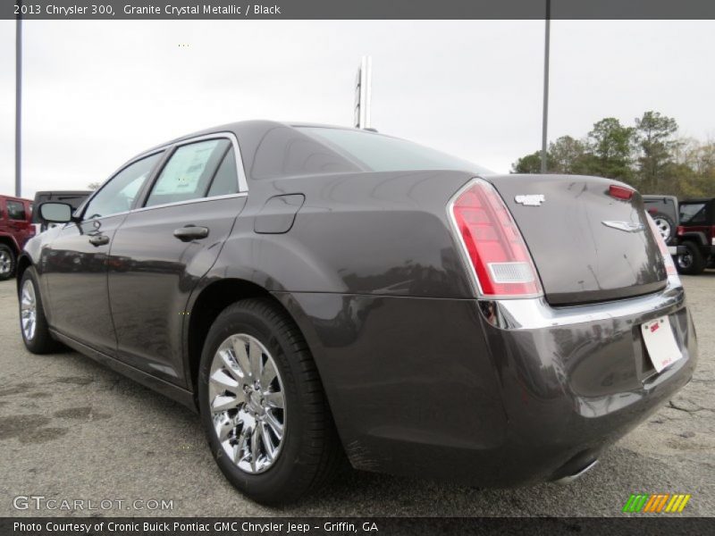 Granite Crystal Metallic / Black 2013 Chrysler 300