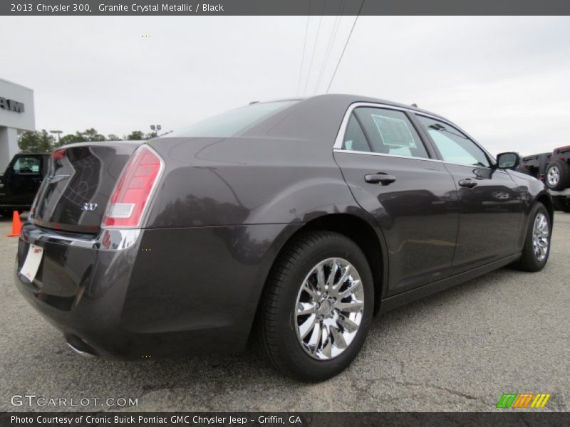 Granite Crystal Metallic / Black 2013 Chrysler 300