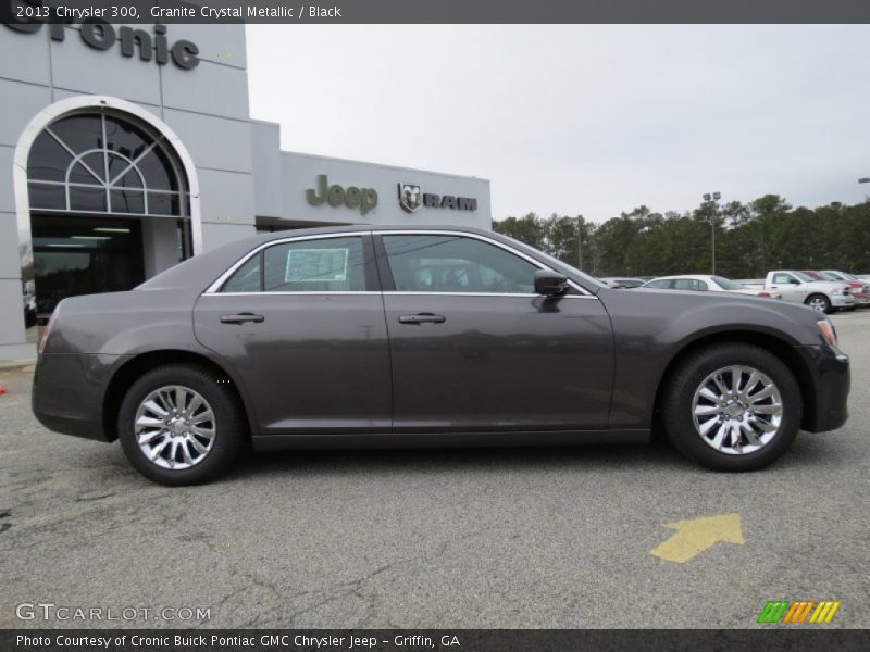 Granite Crystal Metallic / Black 2013 Chrysler 300