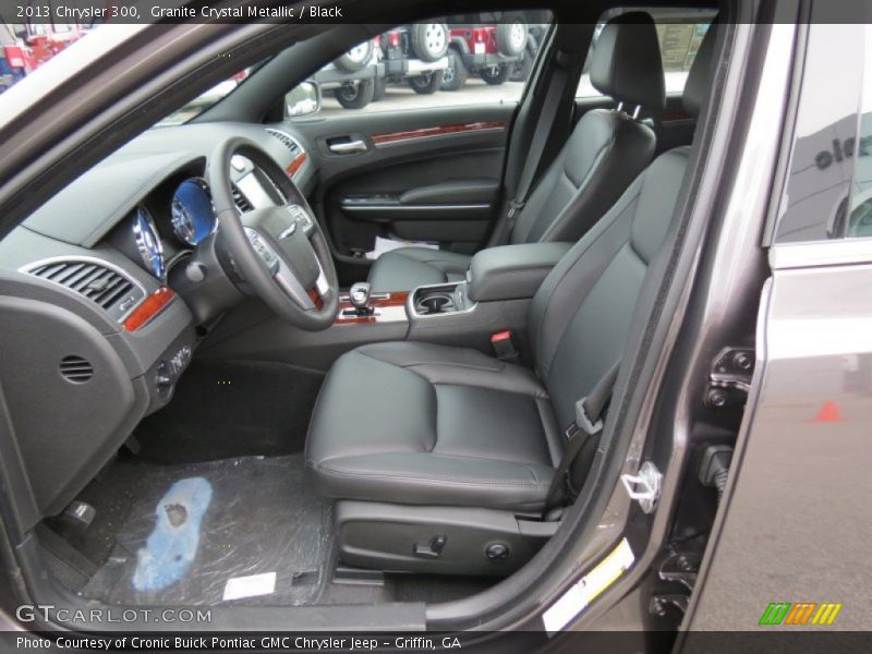 Granite Crystal Metallic / Black 2013 Chrysler 300