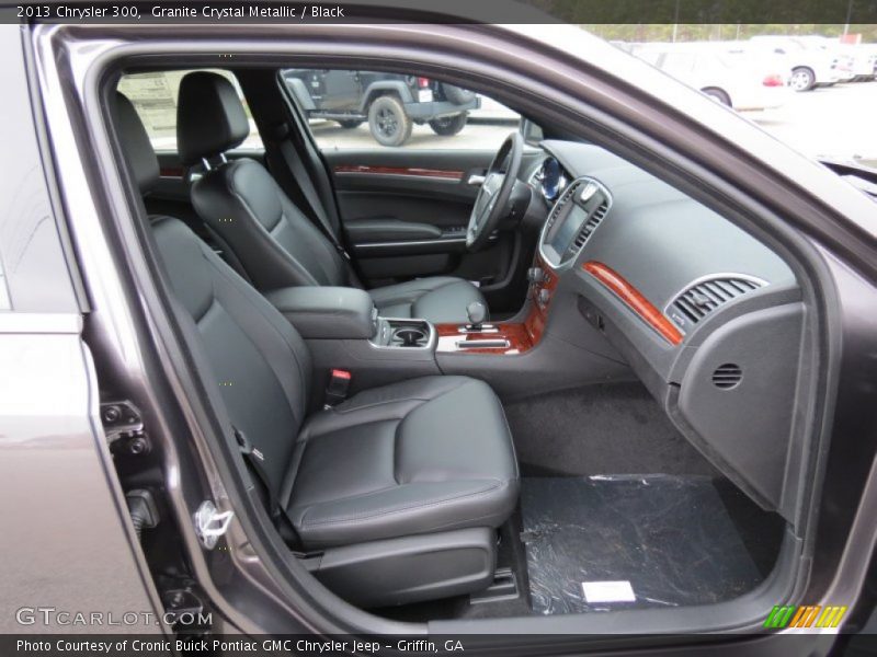 Granite Crystal Metallic / Black 2013 Chrysler 300