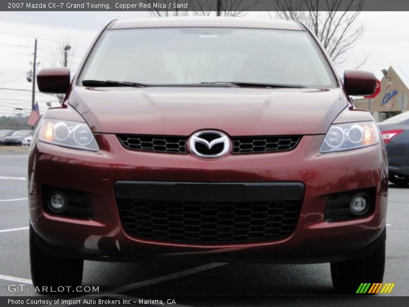 Copper Red Mica / Sand 2007 Mazda CX-7 Grand Touring