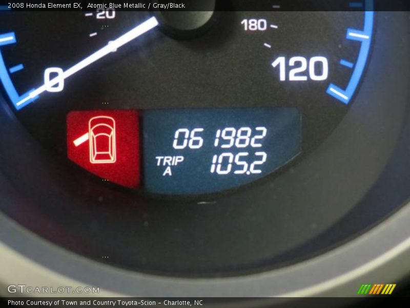 Atomic Blue Metallic / Gray/Black 2008 Honda Element EX