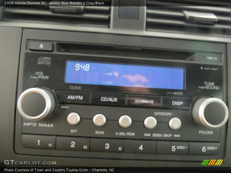 Atomic Blue Metallic / Gray/Black 2008 Honda Element EX