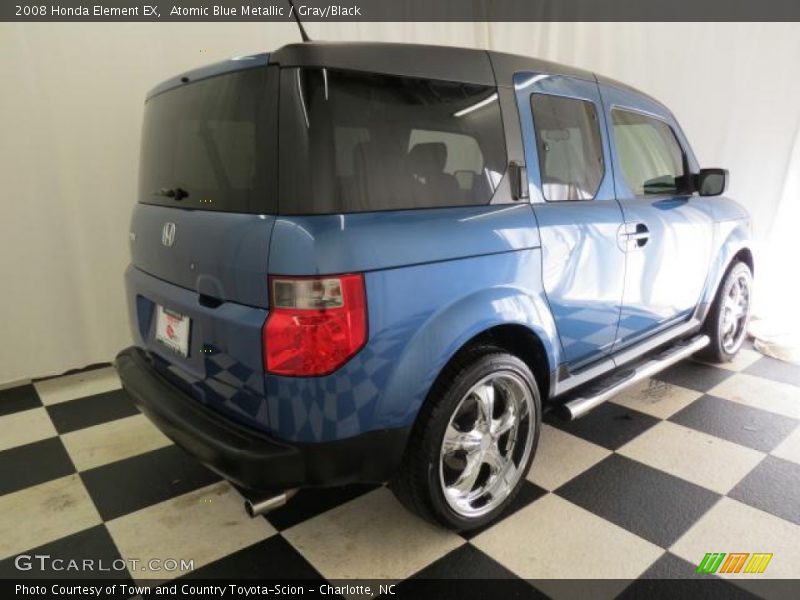 Atomic Blue Metallic / Gray/Black 2008 Honda Element EX