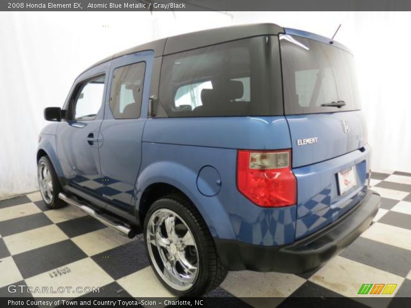 Atomic Blue Metallic / Gray/Black 2008 Honda Element EX