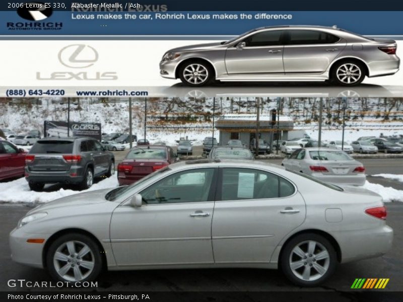 Alabaster Metallic / Ash 2006 Lexus ES 330