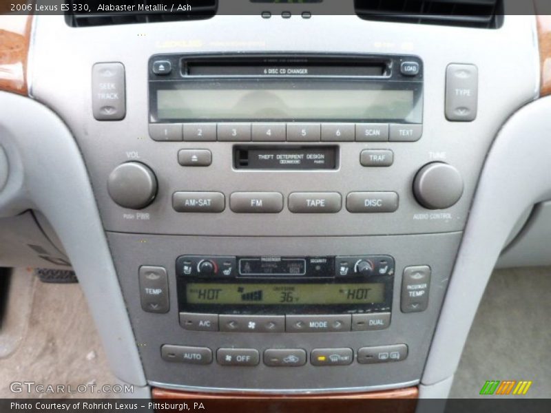 Alabaster Metallic / Ash 2006 Lexus ES 330
