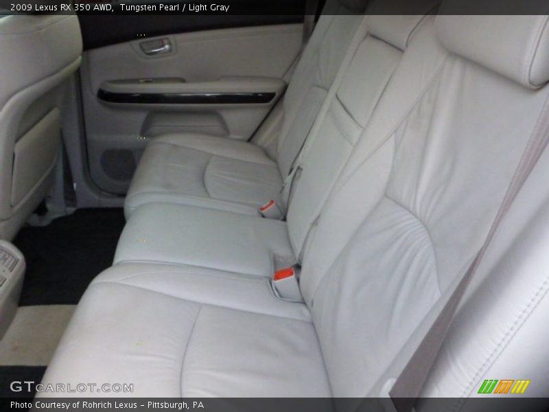 Tungsten Pearl / Light Gray 2009 Lexus RX 350 AWD