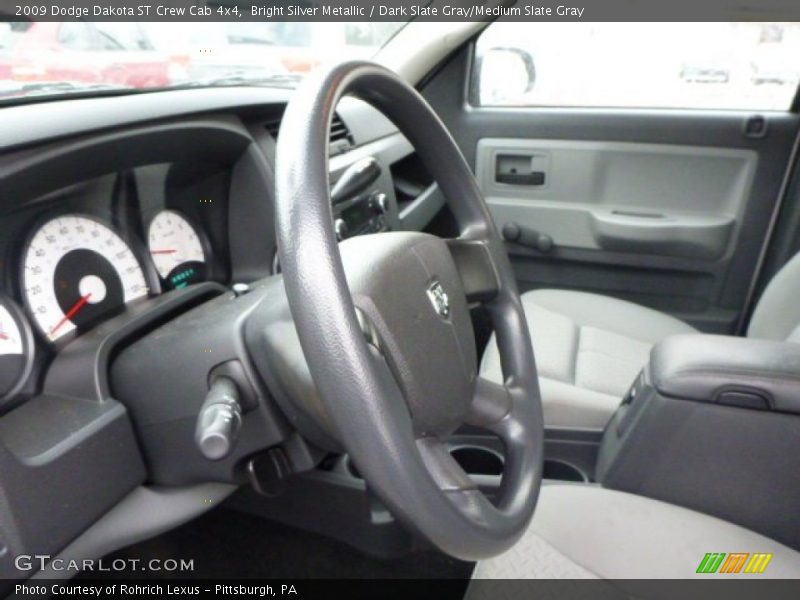  2009 Dakota ST Crew Cab 4x4 Steering Wheel