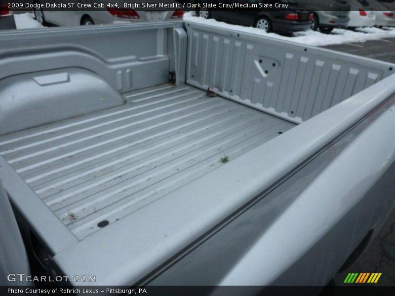 Bright Silver Metallic / Dark Slate Gray/Medium Slate Gray 2009 Dodge Dakota ST Crew Cab 4x4