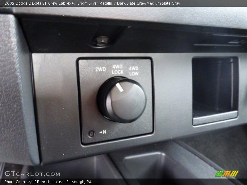 Controls of 2009 Dakota ST Crew Cab 4x4