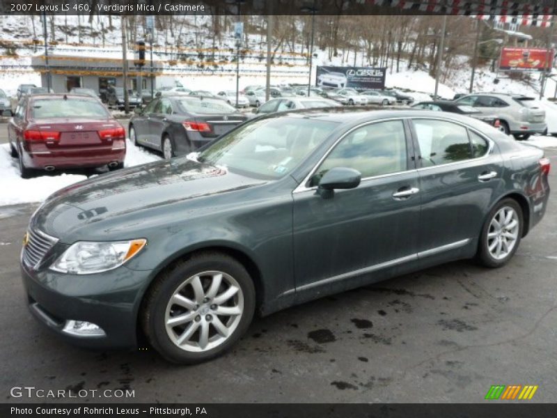 Verdigris Mica / Cashmere 2007 Lexus LS 460