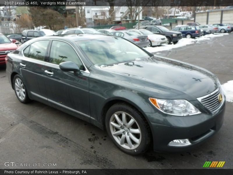 Verdigris Mica / Cashmere 2007 Lexus LS 460