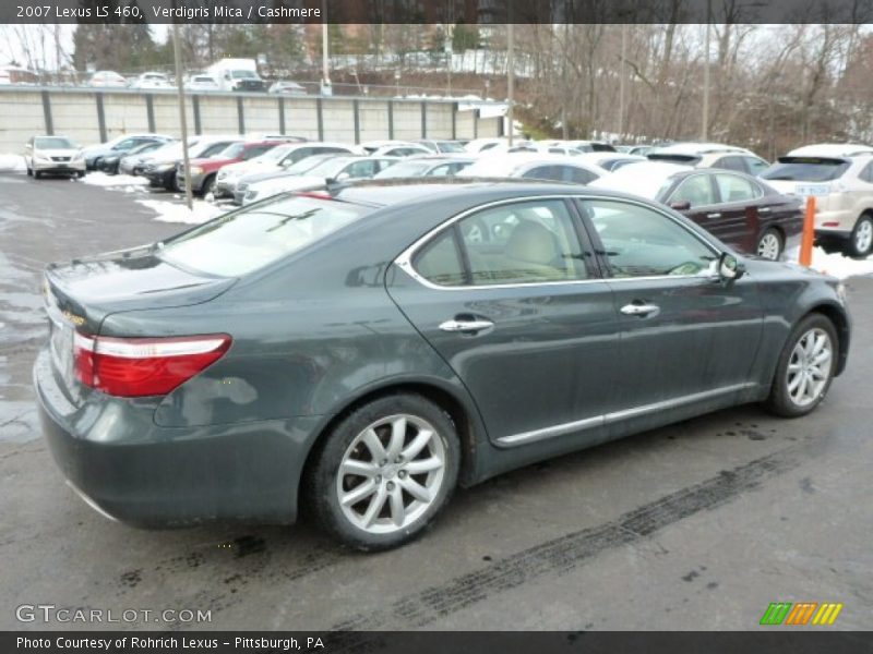 Verdigris Mica / Cashmere 2007 Lexus LS 460