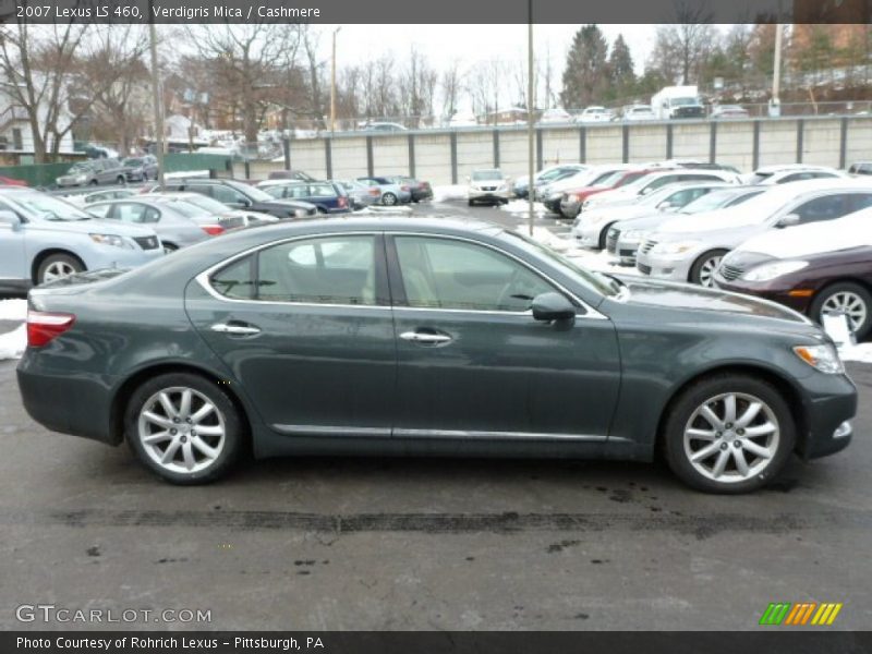 Verdigris Mica / Cashmere 2007 Lexus LS 460