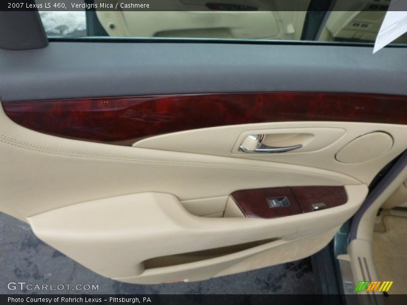 Verdigris Mica / Cashmere 2007 Lexus LS 460