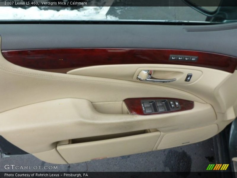 Verdigris Mica / Cashmere 2007 Lexus LS 460
