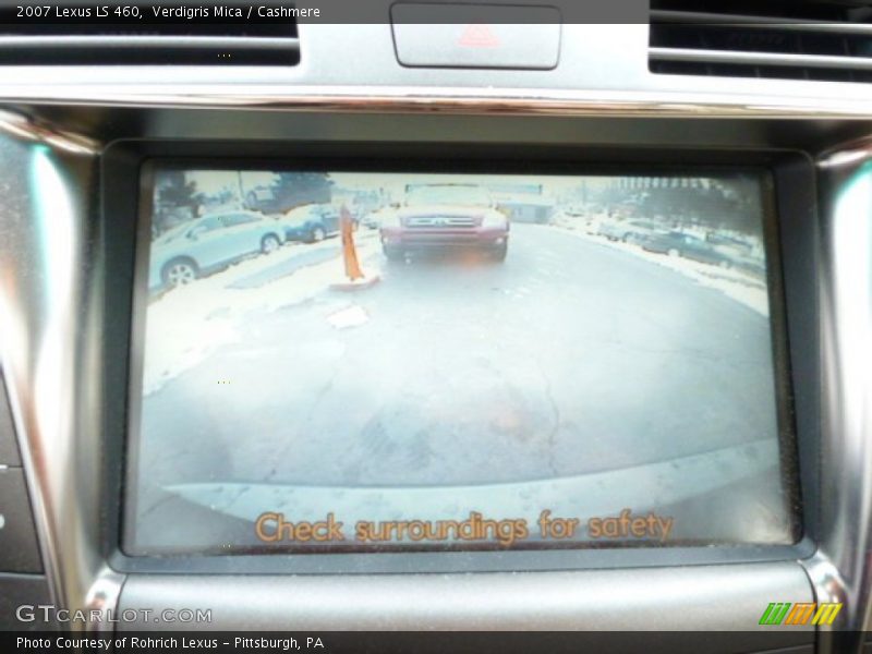 Verdigris Mica / Cashmere 2007 Lexus LS 460