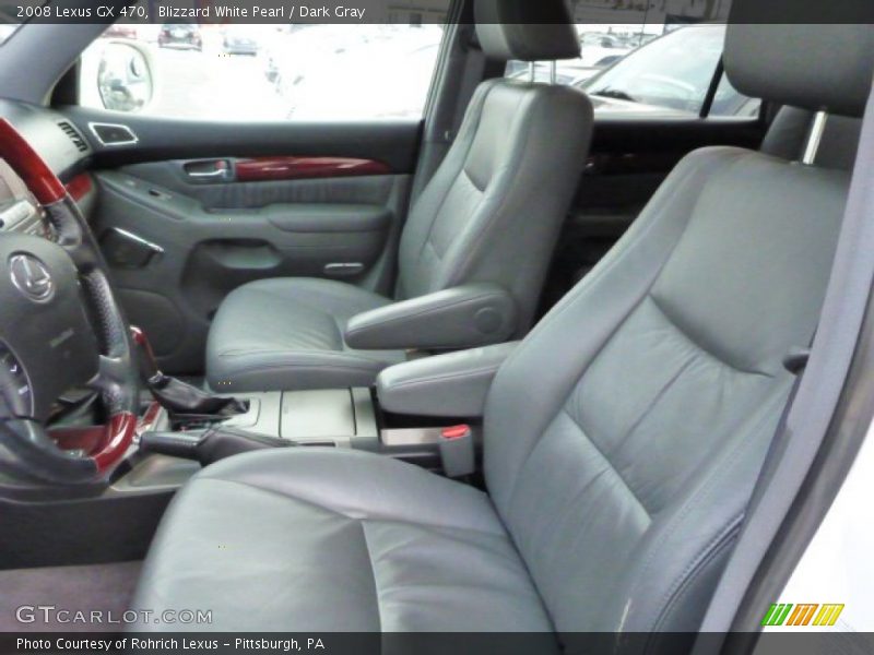 Front Seat of 2008 GX 470