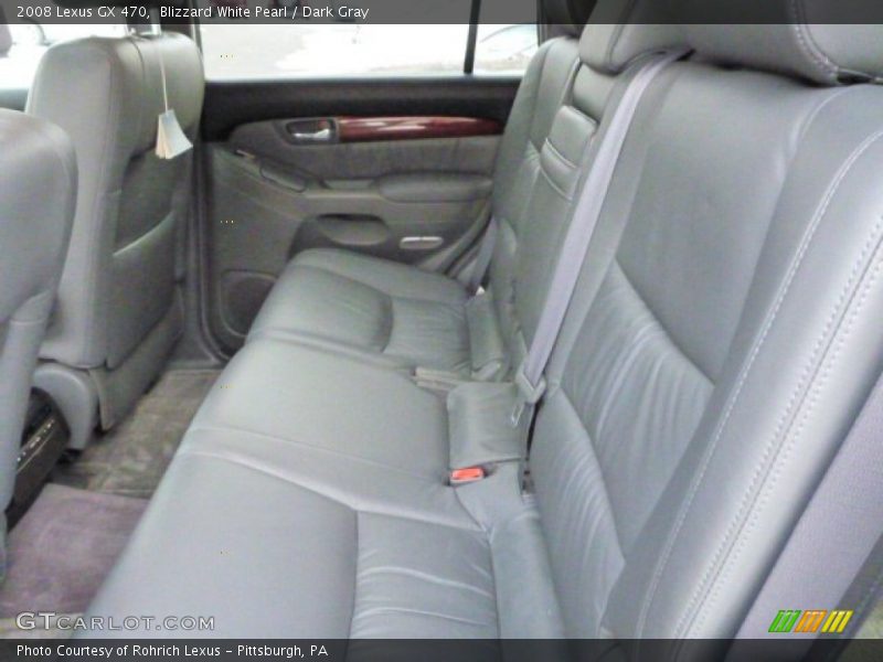 Rear Seat of 2008 GX 470